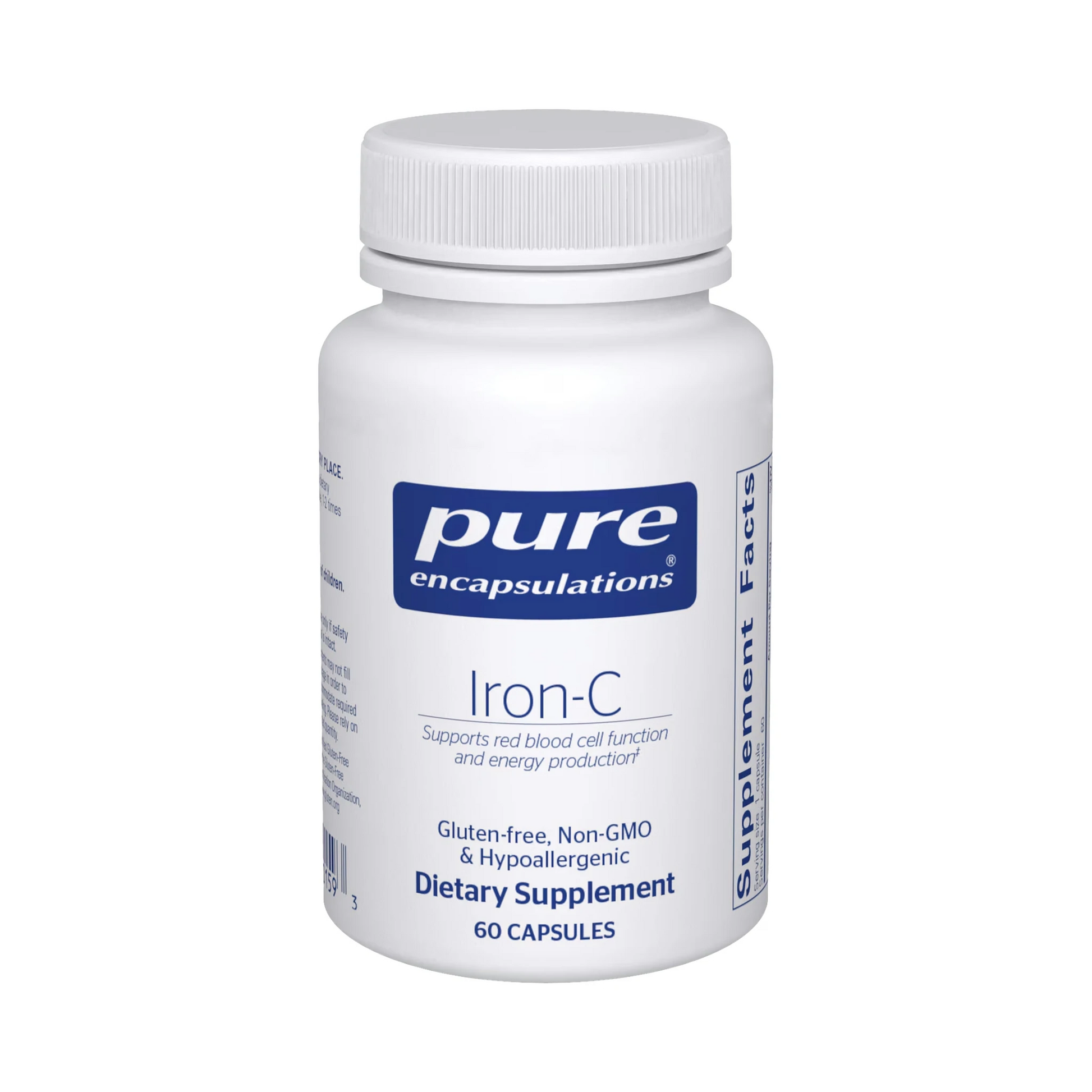Pure Encapsulations Iron-C 60 Capsules