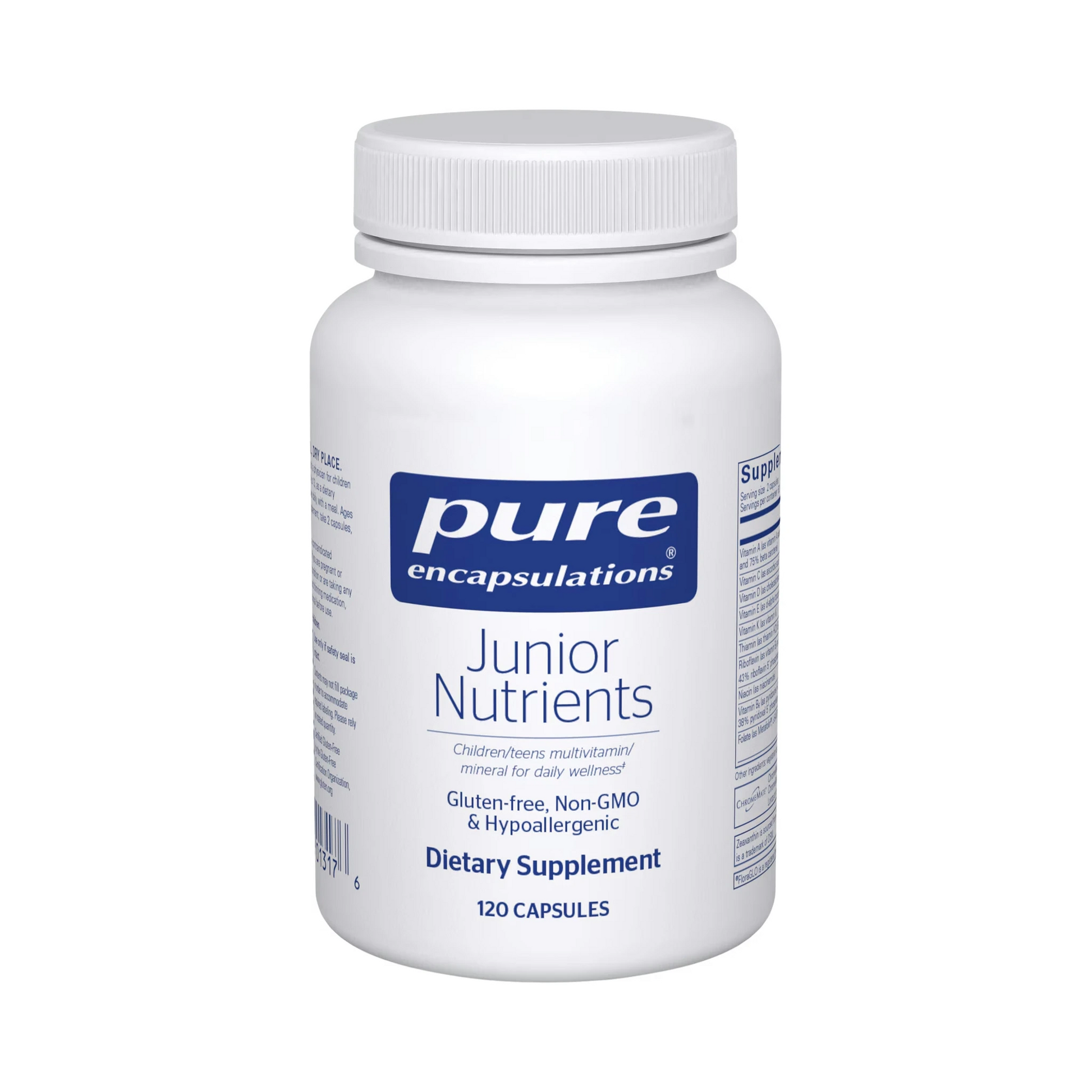 Pure Encapsulations Junior Nutrients 120 Capsules
