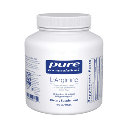 Pure Encapsulations L-Arginine 180 Capsules