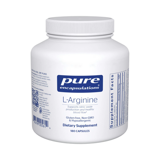 Pure Encapsulations L-Arginine 180 Capsules