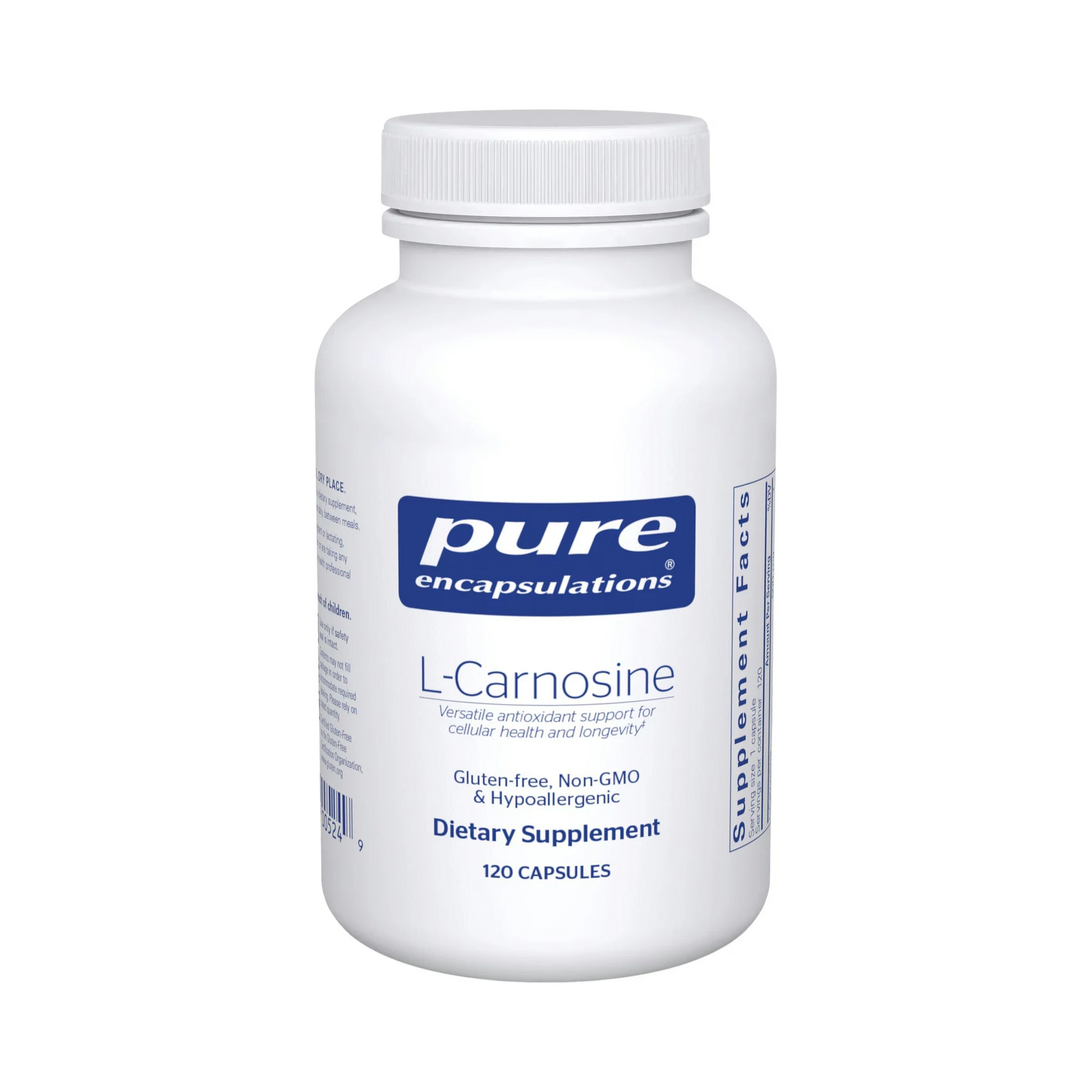 Pure Encapsulations L-Carnosine 120 Capsules