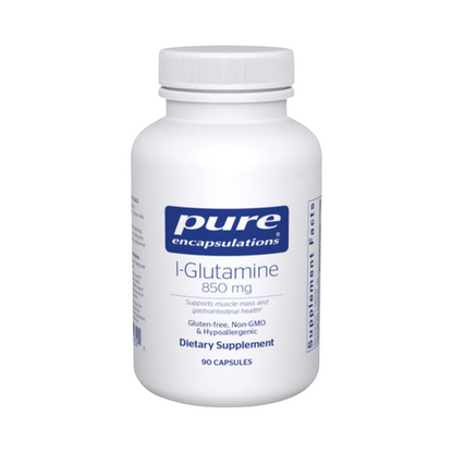 Pure Encapsulations L-Glutamine 850mg 90 Capsules