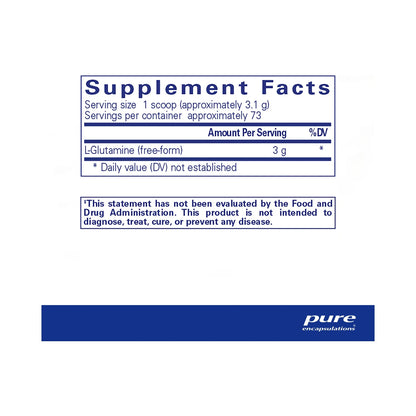 Pure Encapsulations L-Glutamine powder 227g