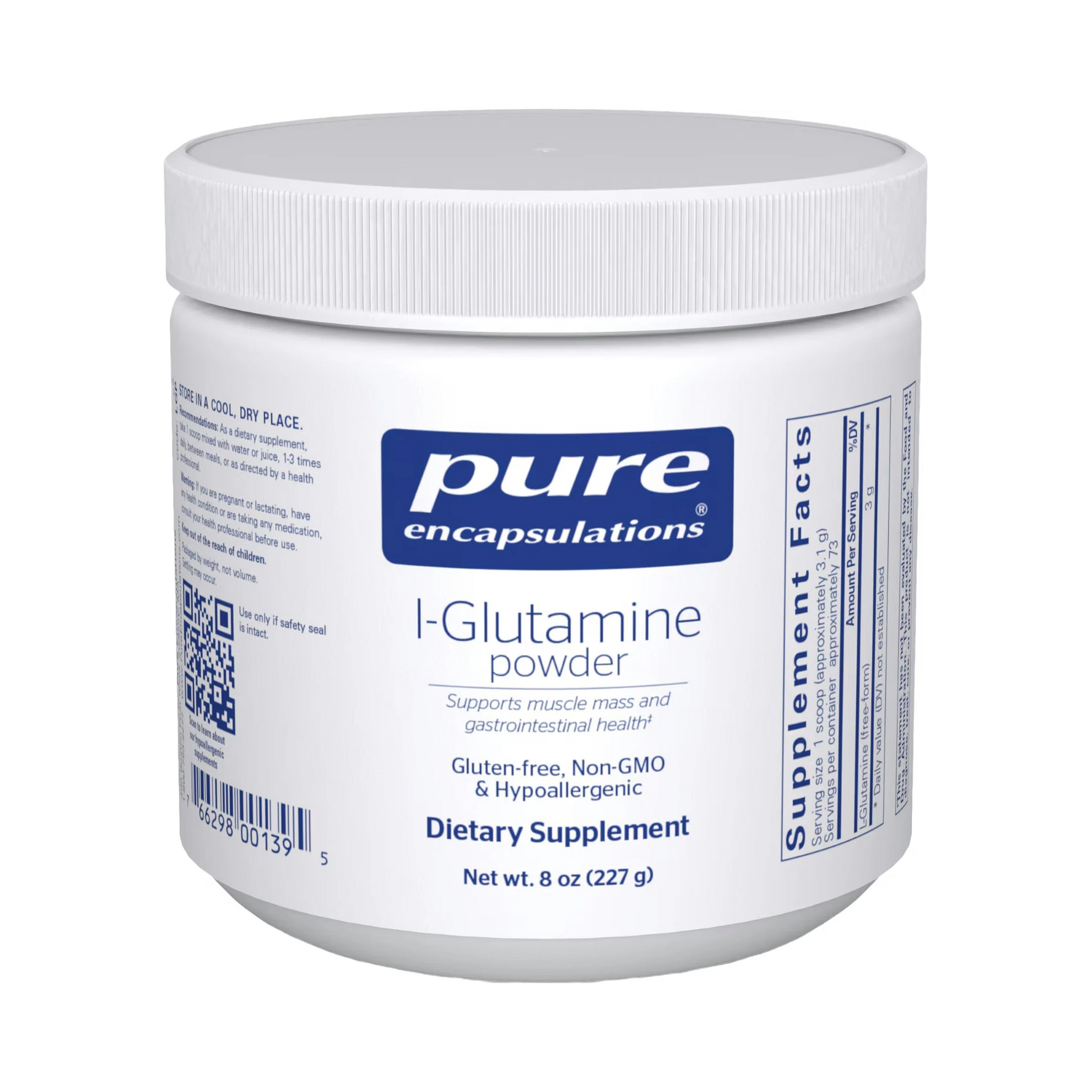 Pure Encapsulations L-Glutamine powder 227g