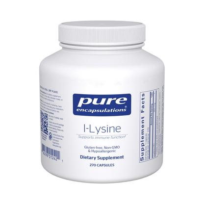 Pure Encapsulations L-Lysine 270 Capsules