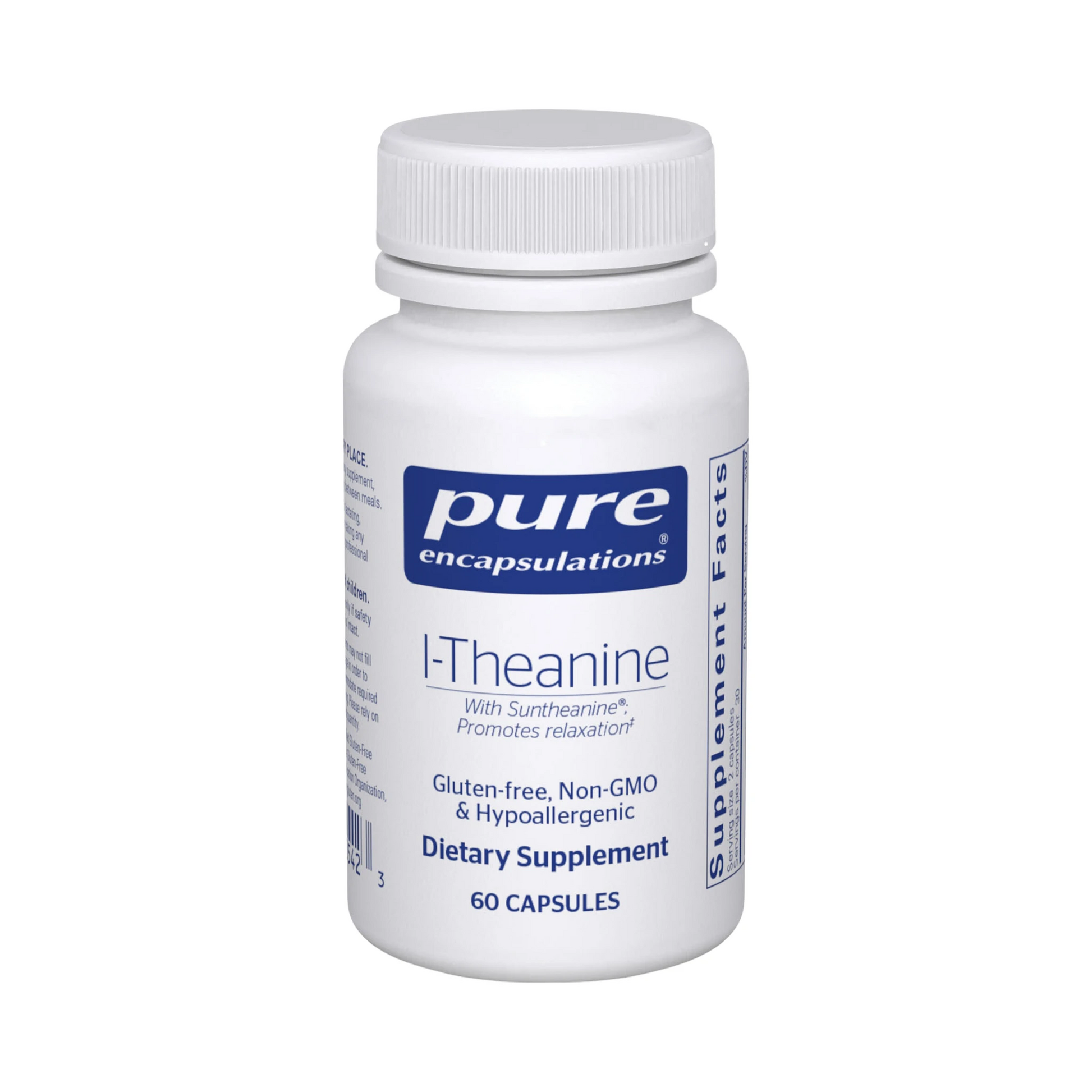 Pure Encapsulations L-Theanine 60 Capsules