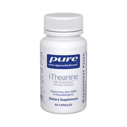 Pure Encapsulations L-Theanine 60 Capsules
