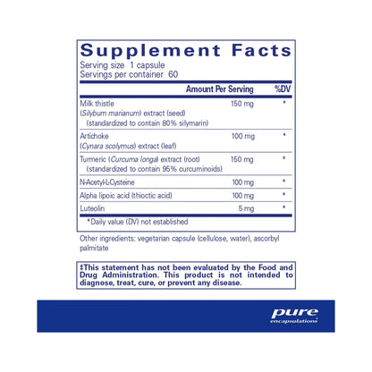 Pure Encapsulations LVR Formula 60 Capsules