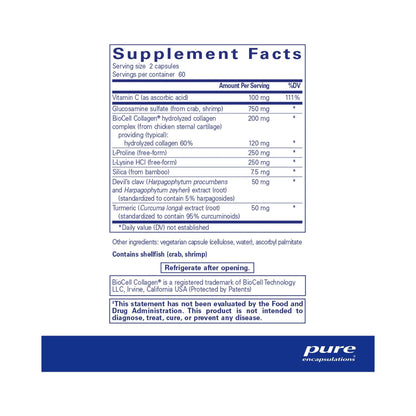 Pure Encapsulations Ligament Restore 120 Capsules