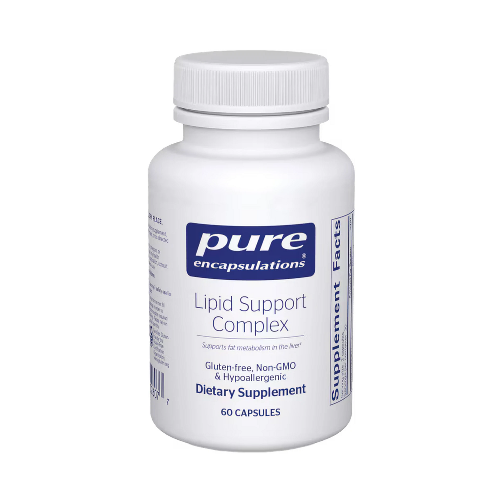 Pure Encapsulations Lipid Support Complex 60 Capsules