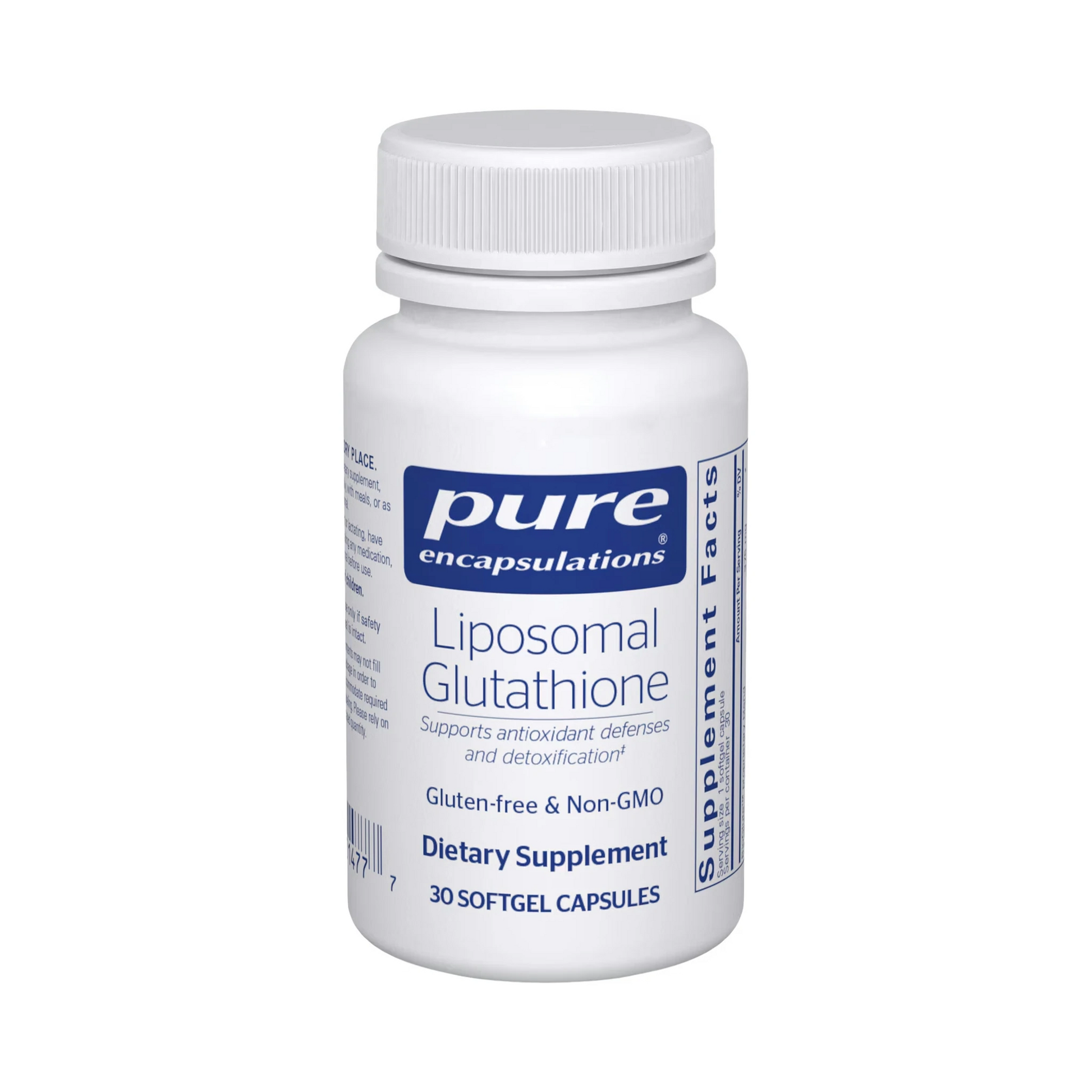 Pure Encapsulations Liposomal Glutathione 30 Capsules