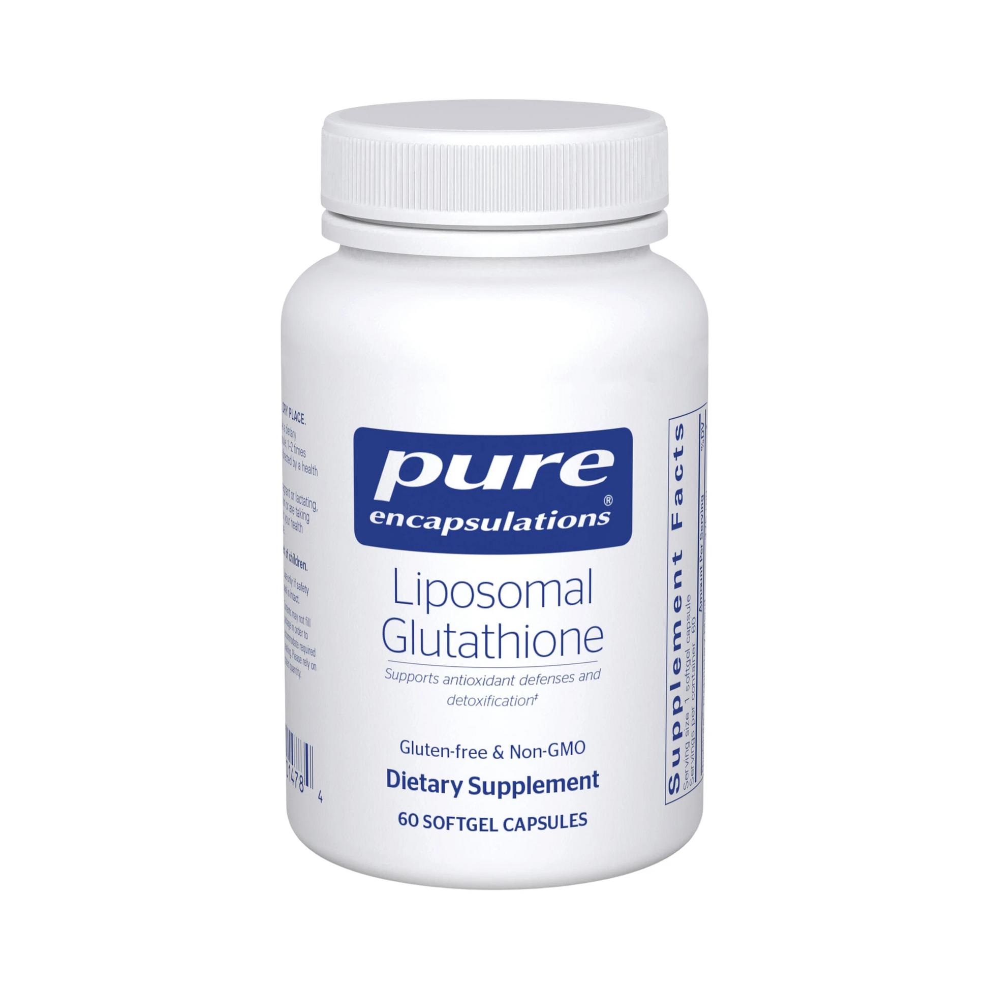 Pure Encapsulations Liposomal Glutathione 60 Capsules