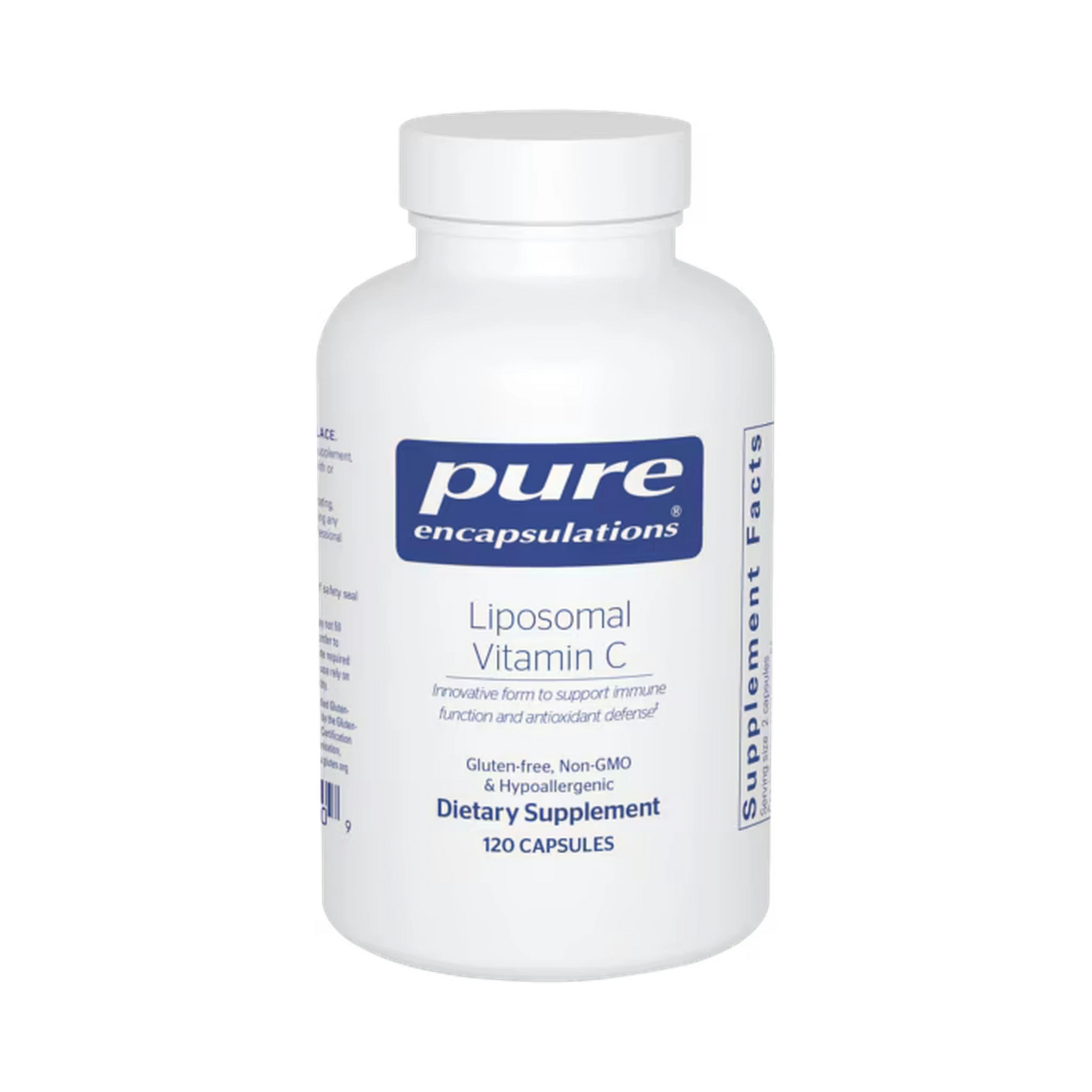Pure Encapsulations Liposomal Vitamin C 120 Capsules