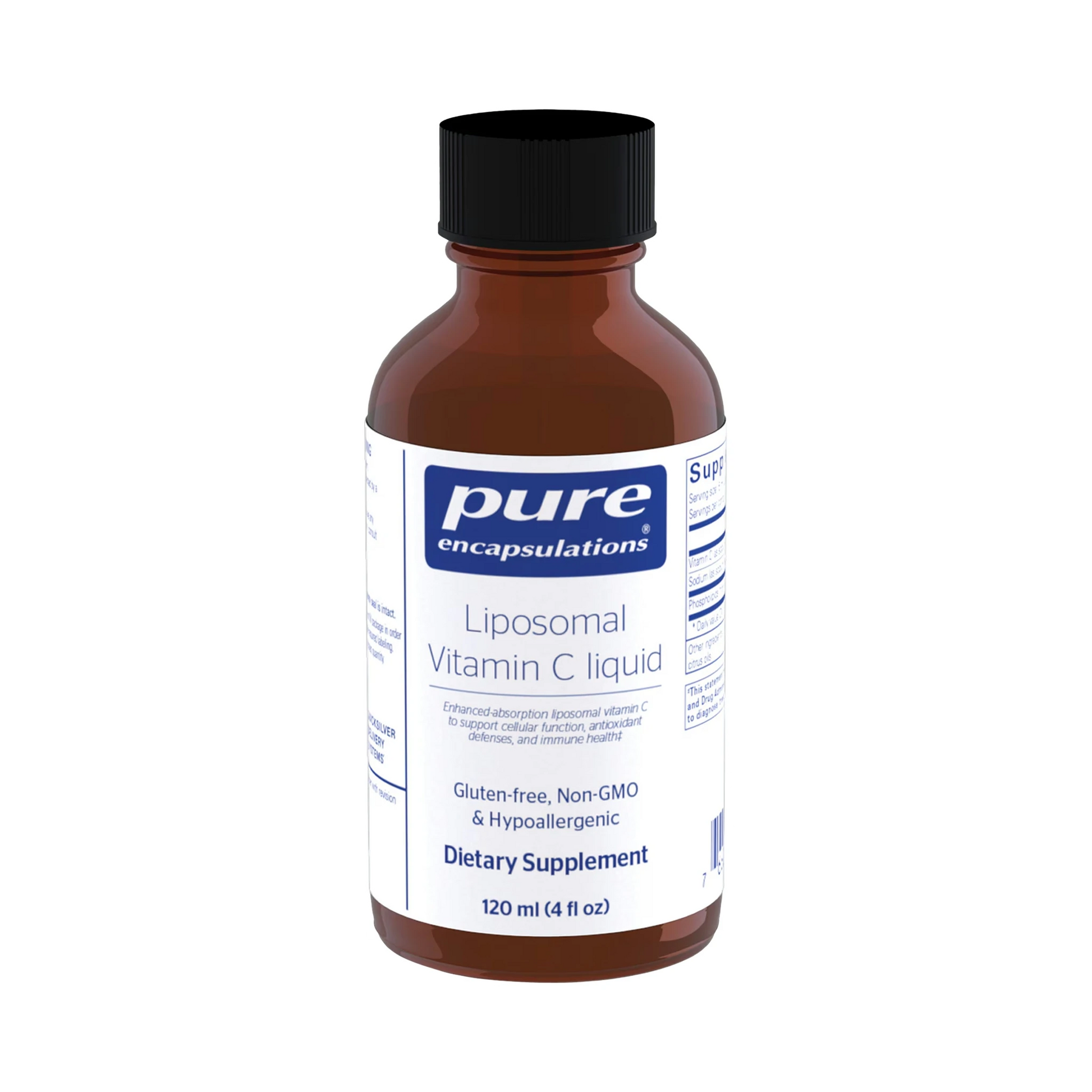 Pure Encapsulations Liposomal Vitamin C liquid 120mL