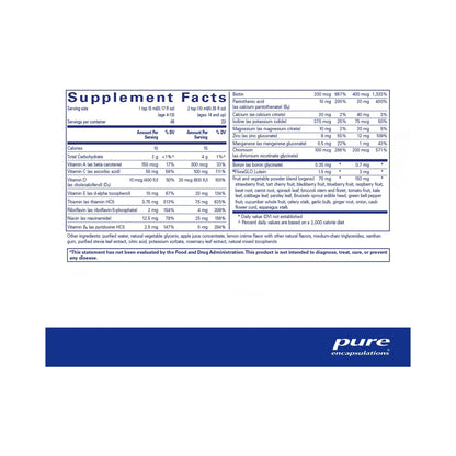 Pure Encapsulations LiquiNutrients 230mL