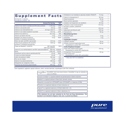 Pure Encapsulations Longevity Nutrients 240 Capsules