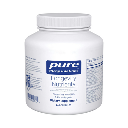 Pure Encapsulations Longevity Nutrients 240 Capsules