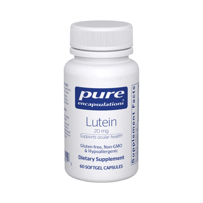 Pure Encapsulations Lutein 20mg 60 Capsules