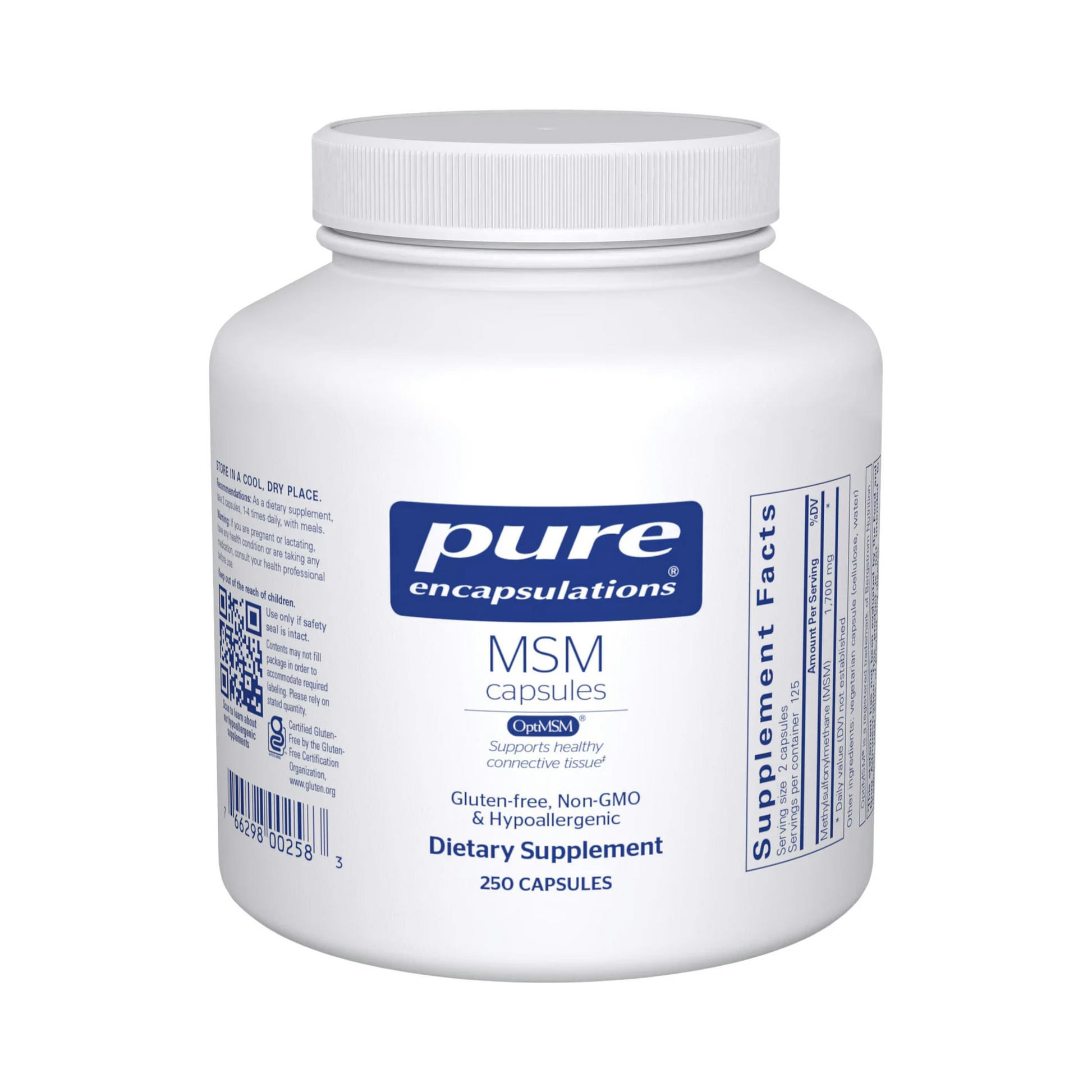 Pure Encapsulations MSM 250 Capsules