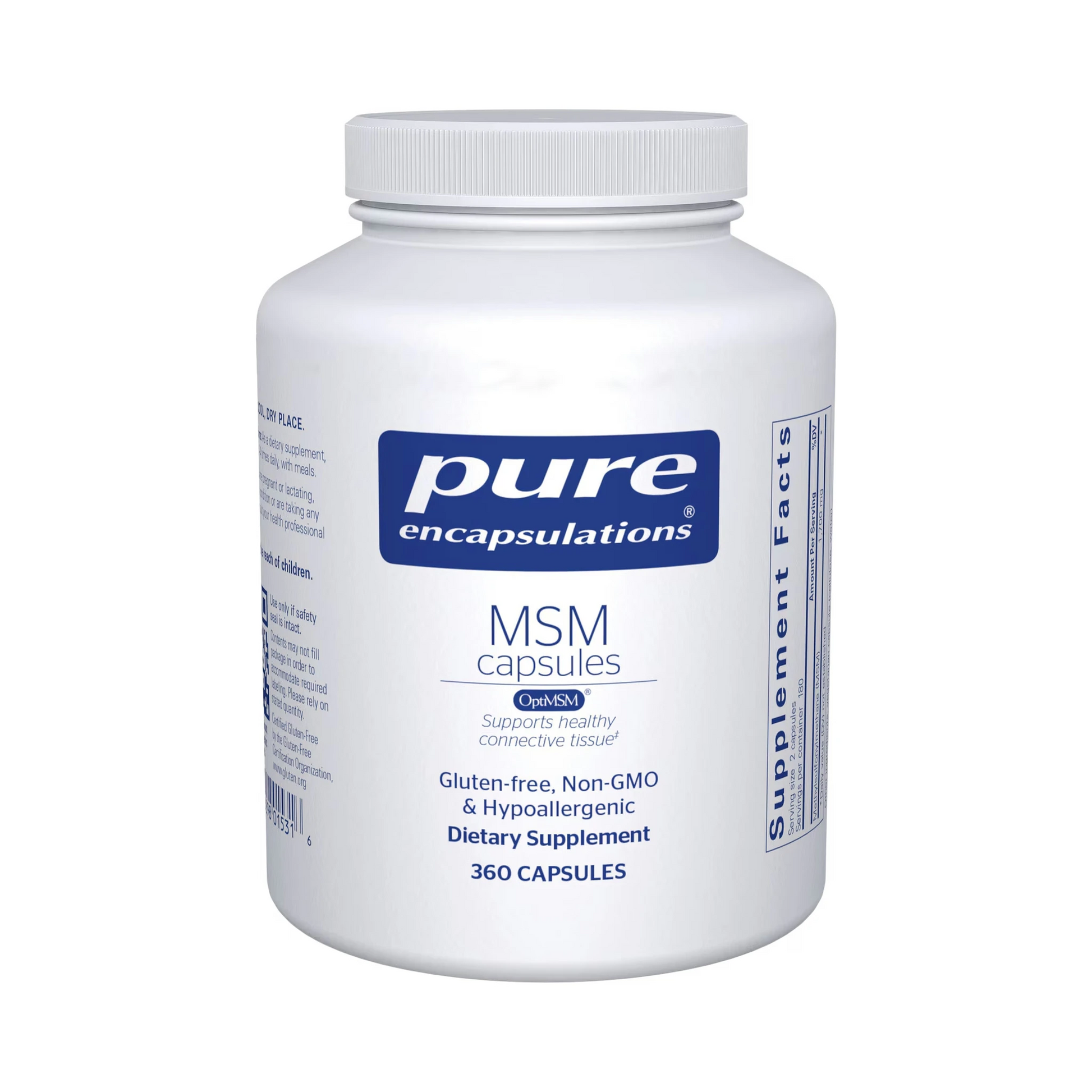 Pure Encapsulations MSM 360 Capsules