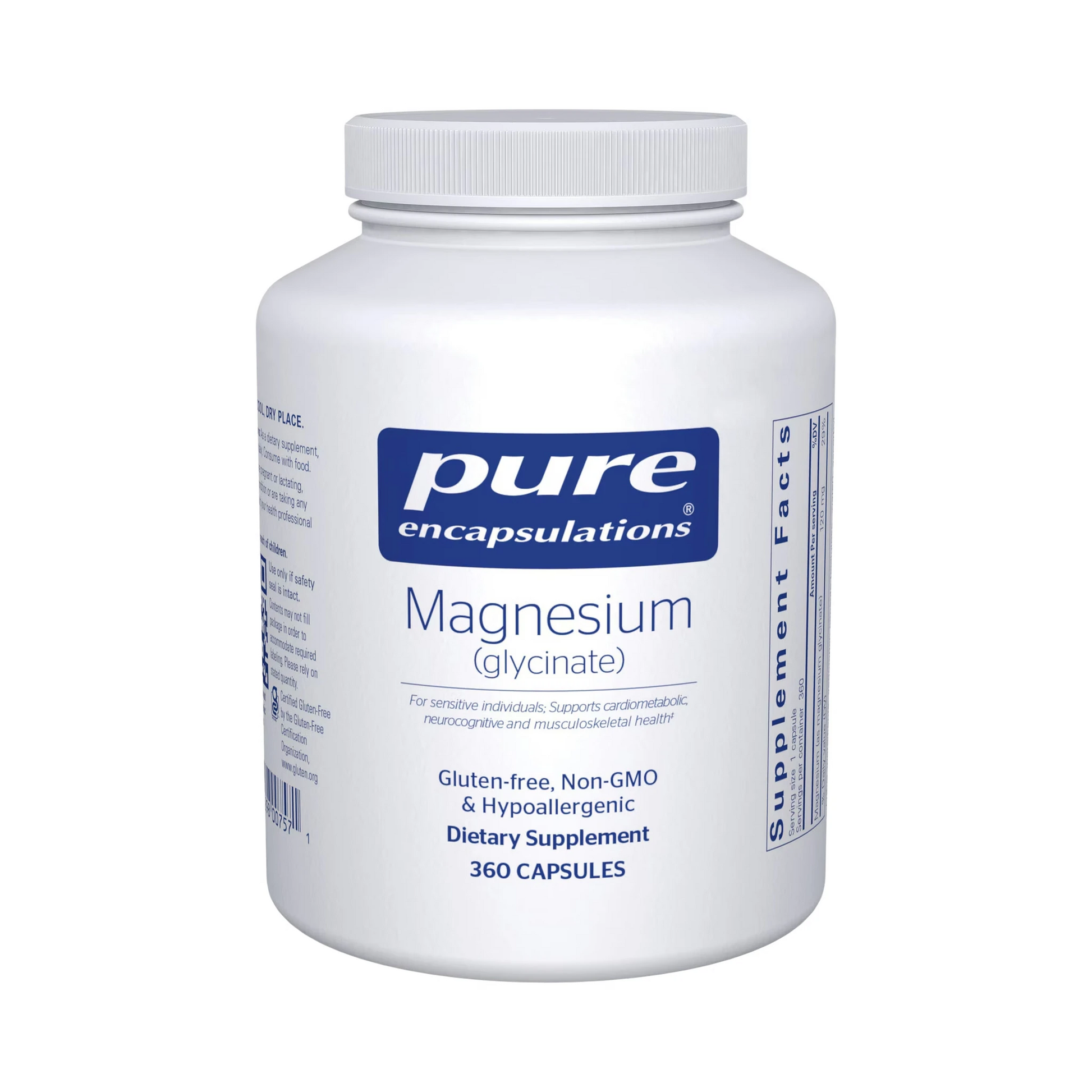 Pure Encapsulations Magnesium Glycinate 360 Capsules