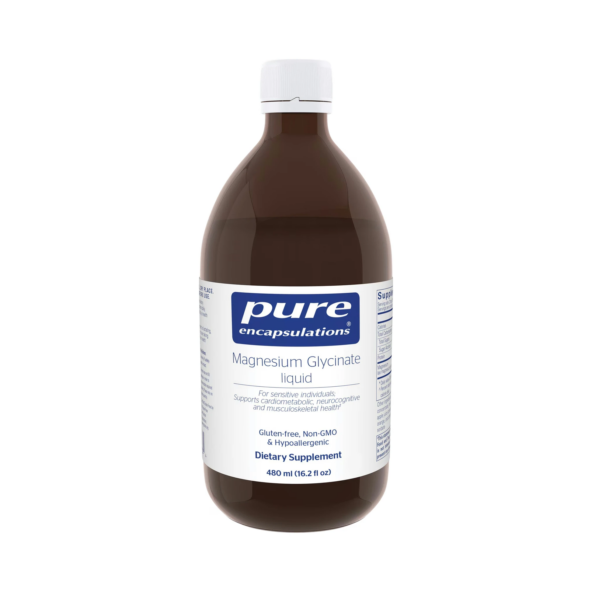 Pure Encapsulations Magnesium Glycinate liquid 480mL