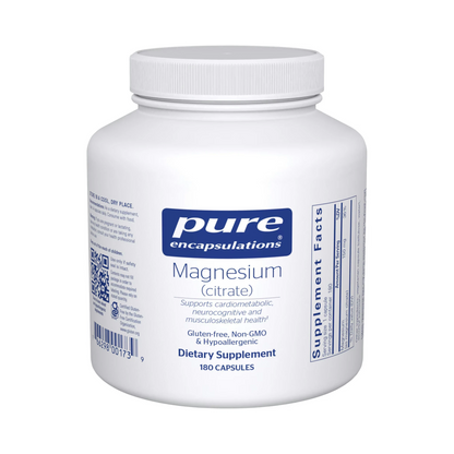 Pure Encapsulations Magnesium (citrate) 180 Capsules