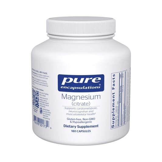 Pure Encapsulations Magnesium (citrate) 180 Capsules
