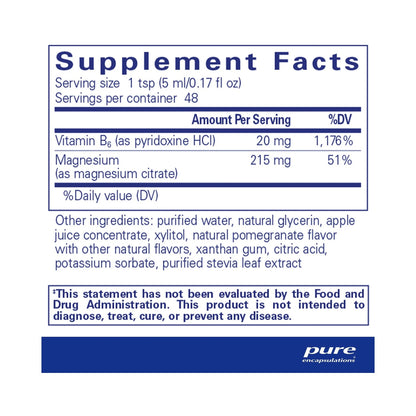 Pure Encapsulations Magnesium liquid 240mL