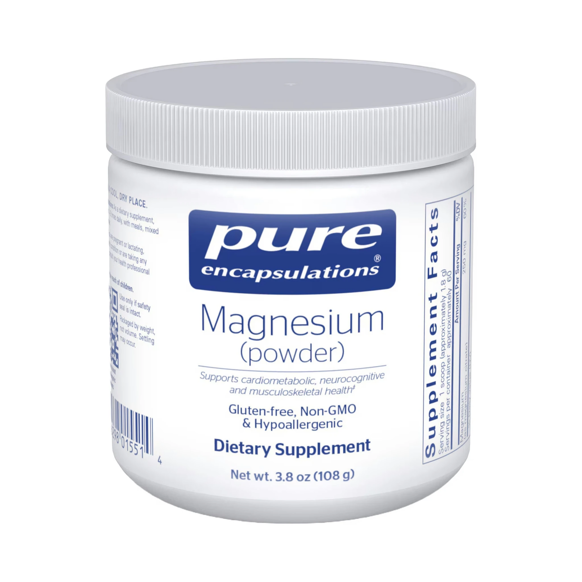 Pure Encapsulations Magnesium (powder) 108g