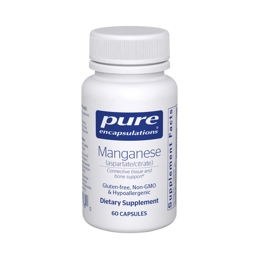 Pure Encapsulations Manganese (aspartate/citrate) 60 Capsules