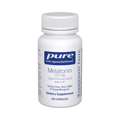 Pure Encapsulations Melatonin 0.5mg 60 Capsules