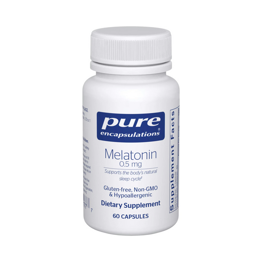 Pure Encapsulations Melatonin 0.5mg 60 Capsules