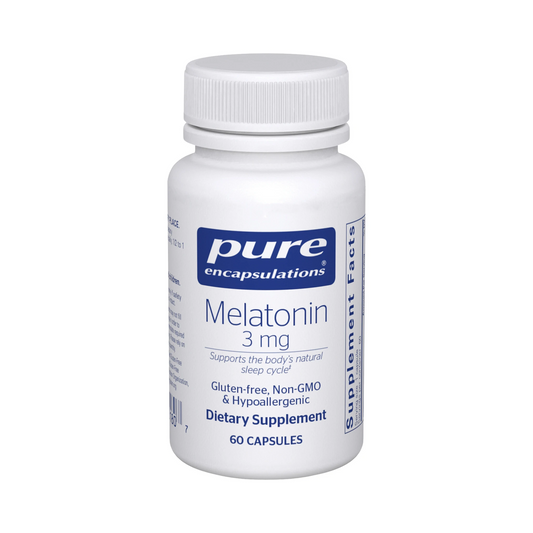 Pure Encapsulations Melatonin 3mg 60 Capsules