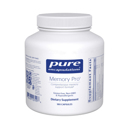 Pure Encapsulations Memory Pro 180 Capsules
