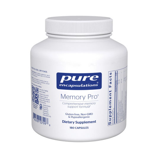 Pure Encapsulations Memory Pro 180 Capsules