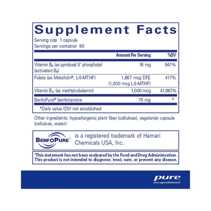 Pure Encapsulations MethylAssist 90 Capsules