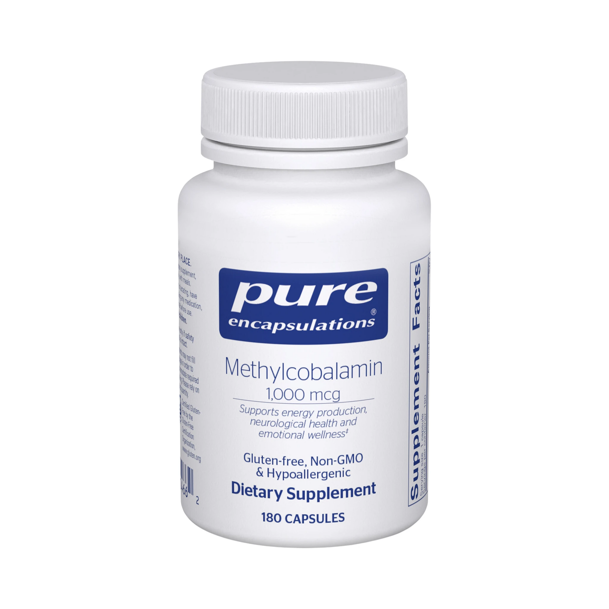 Pure Encapsulations Methylcobalamin 1,000mcg 180 Capsules
