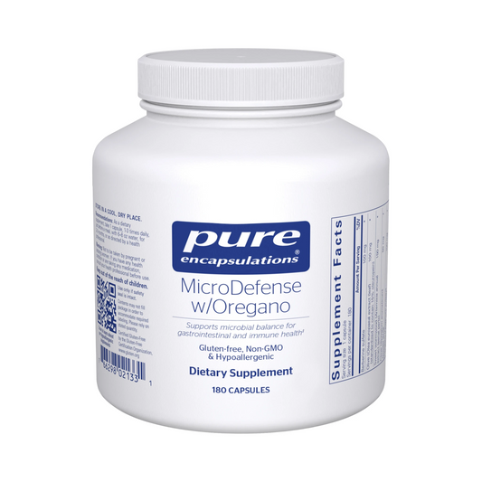Pure Encapsulations MicroDefense w/ Oregano 180 Capsules