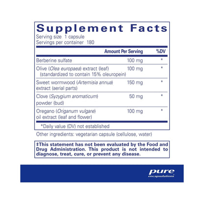 Pure Encapsulations MicroDefense w/ Oregano 90 Capsules