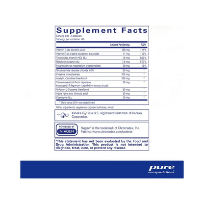 Pure Encapsulations Mitochondria-ATP 120 Capsules