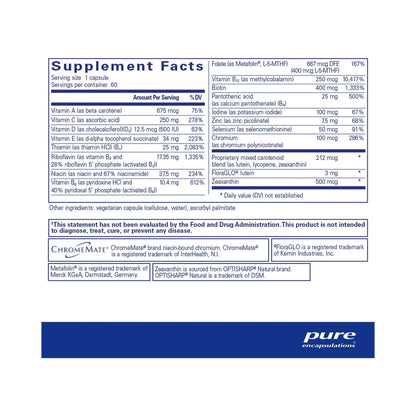 Pure Encapsulations Multi t/d 60 Capsules
