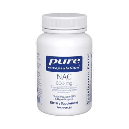 Pure Encapsulations NAC 600mg 90 Capsules