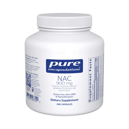 Pure Encapsulations NAC 900mg 240 Capsules