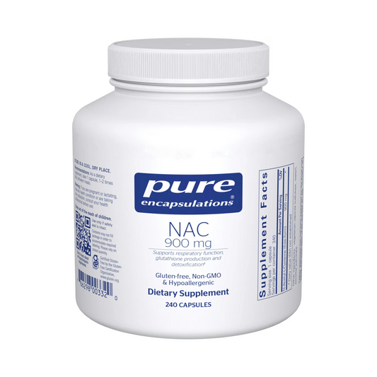 Pure Encapsulations NAC 900mg 240 Capsules