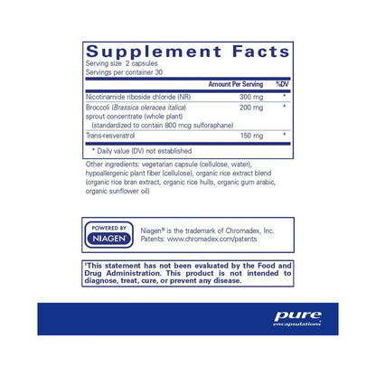 Pure Encapsulations NR Longevity 60 Capsules