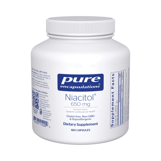 Pure Encapsulations Niacitol 650mg  180 Capsules