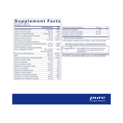Pure Encapsulations Nutrient 950 180 Capsules
