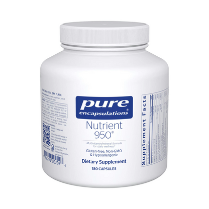 Pure Encapsulations Nutrient 950 180 Capsules