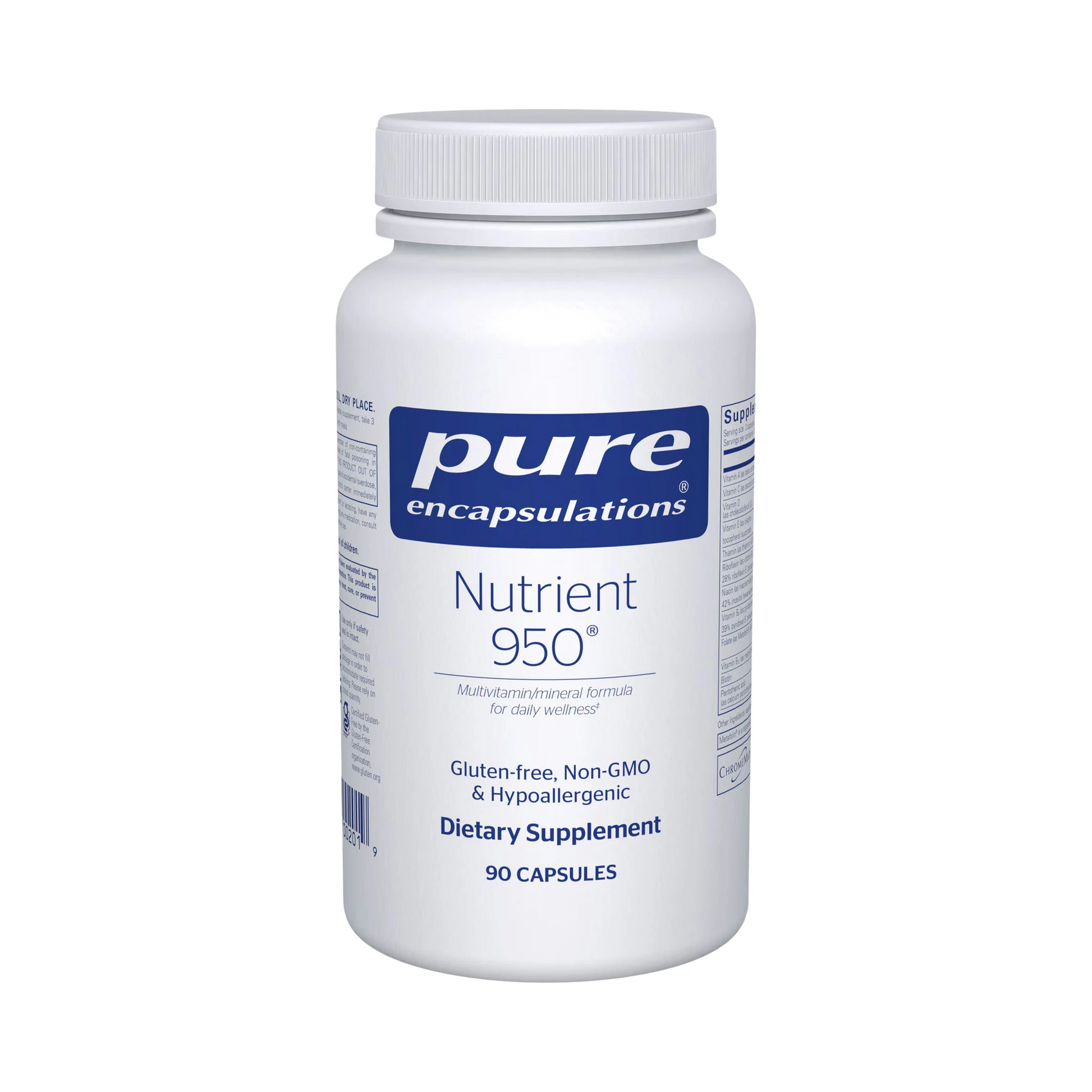 Pure Encapsulations Nutrient 950 90 Capsules